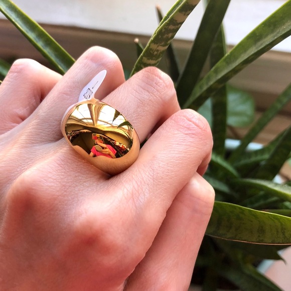 Jewelry - Chubby Gold Dome Ring
